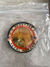 Antique “ Remember Pearl Harbor “ Pin picture