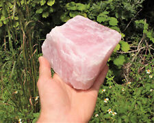 JUMBO Rose Quartz Raw Natural Crystal Specimen: 1 - 2 lb HUGE Chunk (Love Stone) picture