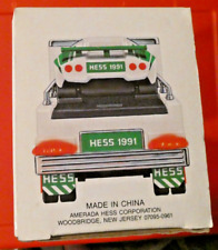 1991 Hess Toy Truck and Racer New In Box With All Cardboard Inserts picture