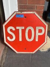 Vintage Stop Sign 23.5
