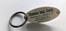 Sinclair Oil Stevens Imp Corp Key Chain Oval Union Binghamton Hooper Upstate NY picture