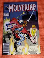 Wolverine # 3 (1989 Marvel) Newsstand Very White pages NM- picture