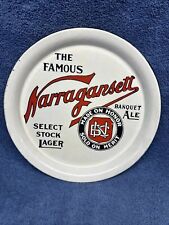 PORCELAIN NARRAGANSETT LAGER BEER SERVING TRAY PRE-PROHIBITION CIRCA 1910 1 picture
