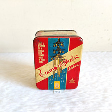 Vintage Sound of Music Graphics Speed o Speak Tin Box India Collectible TI462 picture