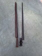 IMPERIAL RUSSIAN M1891 MOSIN NAGANT BAYONET WITH VERY RARE ORIGINAL SCABBARD picture