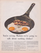 1932 Print Ad Fels-Naptha SoapYou're Wrong Madam we're going to talk Washing picture