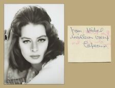 Capucine (1928-1990) - French actress - Pink Panther - Signed cut + Photo - COA picture