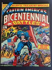 Captain America's Bicentennial Battles FN -- Marvel Treasury, Oversize 1976 picture