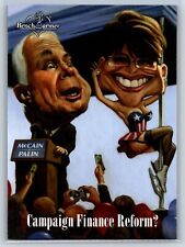 2008 Benchwarmer Political John McCain Sarah Palin Campaign Finance Reform #PS-1 picture