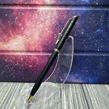 Vintage Maryland State Police Quill Black Gold Tone Pen Advertisement picture