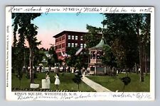 Whitefield NH-New Hampshire, King's Square, Antique, Vintage c1906 Postcard picture