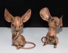 2 VINTAGE ANTHONY FREEMAN MCFARLIN MICE MOUSE FIGURES picture
