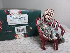 Blue Sky by Heather Goldminc 2000 Charlie the Cat Candle Holder or Ornament picture