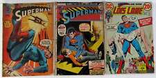 Superman Lot of 3 #234,253,Lois Lane 128 DC Comics (1971) 1st Print Comic Books picture