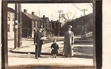 E86/ Bellaire Bridgeport Ohio RPPC Postcard 1913 Family Delivery Wagon 9 picture