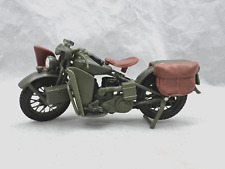 Maisto 5” Army Green 1942 WWII Flat Head US Army Harley Davidson H-D Motorcycle picture