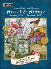 Lang 2024 Heart & Home Monthly Pocket Planner w picture