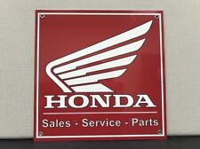 Honda Motorcycle Vintage Logo Sales Service Parts  Garage Sign picture