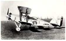 Westland Wapiti J9078 RAF  No.84 Squadron Biplane Bomber  RPPC Postcard Unposted picture
