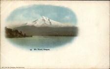 Mount Hood Oregon snowcapped mountain c1905 UDB unused vintage postcard picture