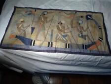 1920s ANTIQUE EGYPTIAN REVIVAL TAPESTRY 