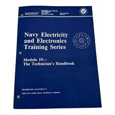 1985 Navy Electricity and Electronics Training Series Module 19 Technicians Hand picture