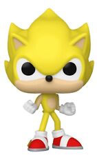 Super Sonic Funko Pop Sonic the Hedgehog w/ Protector AAA Anime Exclusive Figure picture