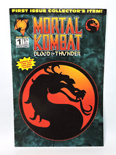 Mortal Kombat #1 Malibu Comics Blood & Thunder 1994 Malibu Comics Good or Better picture