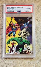 1994 Flair Marvel Inagural, Avengers PSA 10. picture
