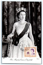 Canada Postcard Her Majesty Queen Elizabeth 1967 Expo RPPC Photo Tuck Art picture