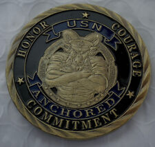 * US Navy Reserve Challenge Coin, Core US Navy Values Challenge Collectible Coin picture
