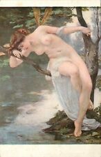 Art Postcard Risque Painting The Dragonfly Guillaume Seignac picture