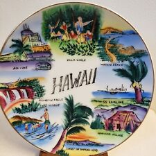 Vintage Hawaii Souvenir Hanging Plate 6