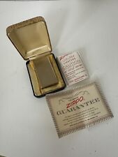 Zippo Vintage 10k Gold Filled Slim Lighter- 1961 picture