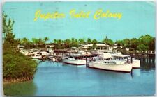 Postcard - Marina At Jupiter Inlet Colony - Jupiter, Florida picture