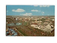 Vintage Postcard New York World's Fair 1964-1965 Unisphere Court of Nations picture