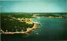 Vintage Postcard- Shoreline, Friendship, ME UnPost 1960s picture