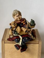 VTG Boyd’s Figurine  “Mrs C. With Bobbin..” Excellent Condition W/Tag 4.5” picture