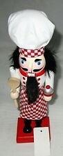 CHRISTMAS NUTCRACKER 10 inches  BAKER w/ Chef Hat and Apron picture