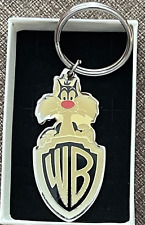 Vintage  Warner Brothers SYVESTER WB Keychain  With Gift Box picture