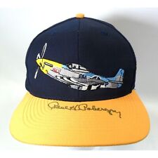 VINTAGE P-51 Mustang Paul 1 Col. Paul Poberezny, Signed Autograph Cap Hat NEW picture