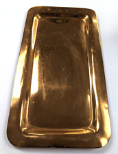 Joseph Heinrichs Pure Bronze Tray - Paris + New York - Antique Metalware Dish picture