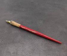 Vintage KOH-I-NOOR Germany Red Wood Fountain Pen Cork Grip C-2 Nib #H3 picture