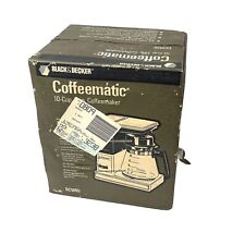 Vtg NEW Black & Decker Coffeematic 10 Cup Coffee Maker AS IS NO RETURNS *READ* picture