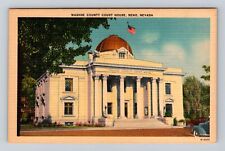 Reno NV-Nevada, Washoe County Courthouse, Antique, Vintage Souvenir Postcard picture