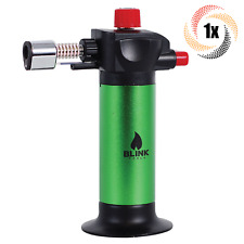 1x Torch Blink MB05 Green Dual Flame Butane Lightweight Torch | Special Edition picture