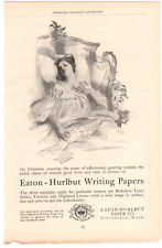 Eaton-Hurlbut Writing Papers Pittsfield Mass 1905 Vintage Print Ad Original picture