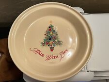 Fiesta Christmas Tree Pie Baking Plate [Ivory] picture