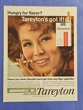 1963 Vintage Print Ad. Tareyton Cigarettes  picture