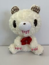 Chax GP Gloomy Bear Plush Toy CGP-519 Cream Argyle Bow Rare Toreba Japan picture